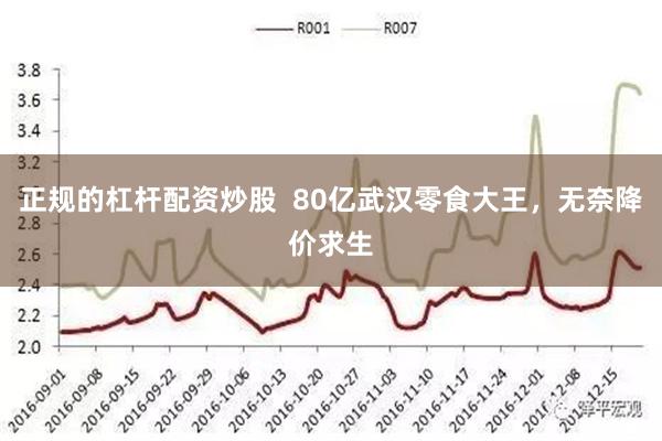 正规的杠杆配资炒股  80亿武汉零食大王，无奈降价求生