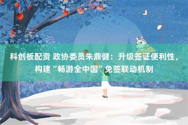 科创板配资 政协委员朱鼎健：升级签证便利性，构建“畅游全中国”免签联动机制