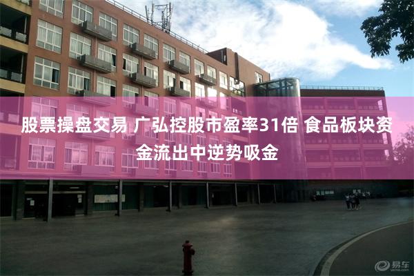 股票操盘交易 广弘控股市盈率31倍 食品板块资金流出中逆势吸金